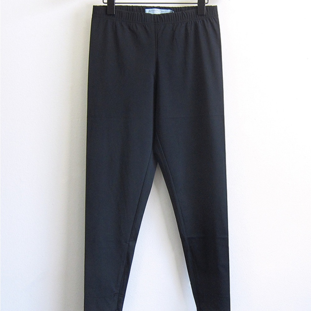 AYRTIGHT Index Skinny Black Leggings Pants Designer NWOT Zipper On Pant Legs XS